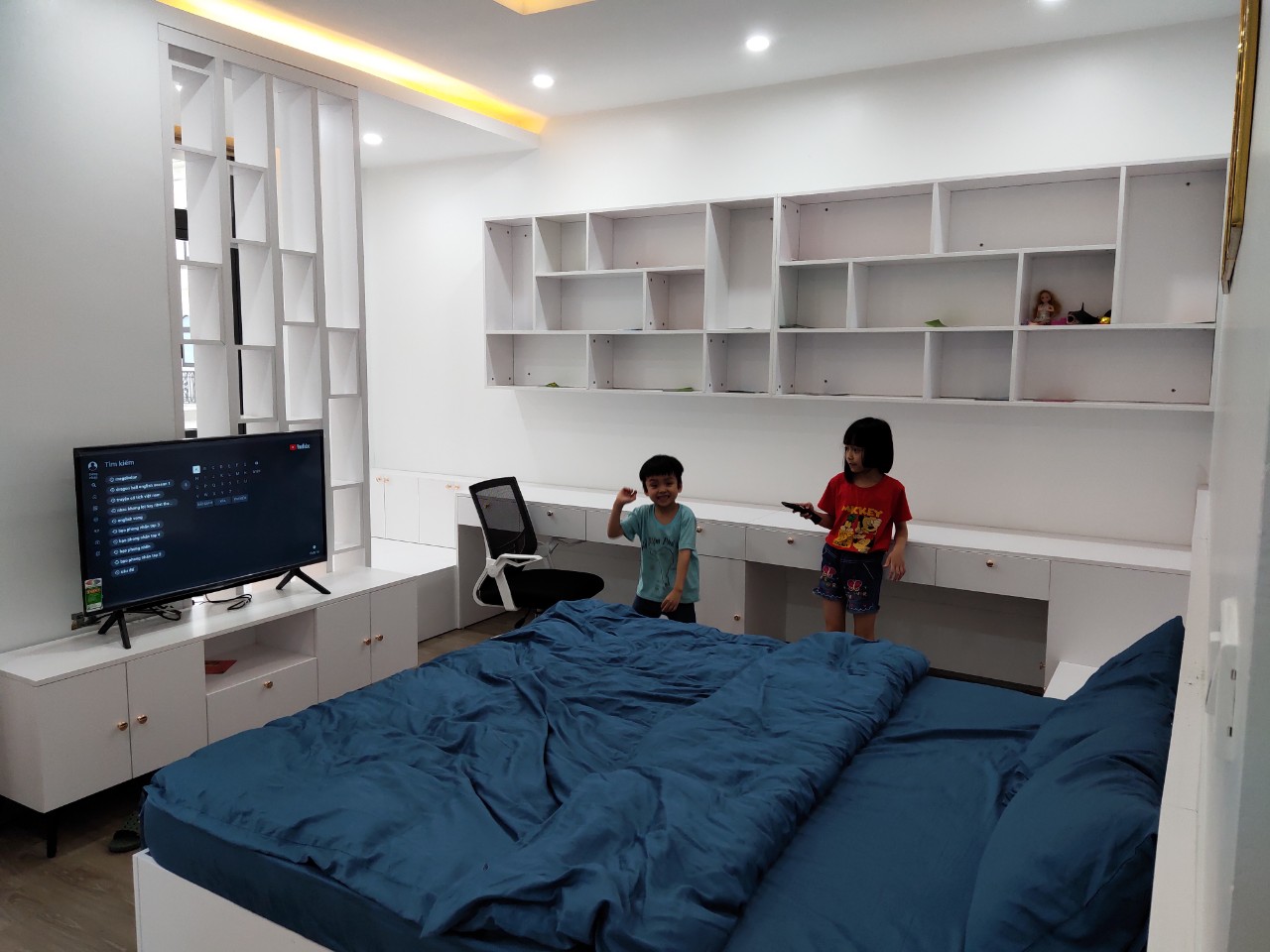 Cần cho thuê căn nhà Liền kề, 5 phòng ngủ,5wc, đầy đủ đồ bên phân khu Ngọc Trai Vinhome Ocean park1, gia lâm 3