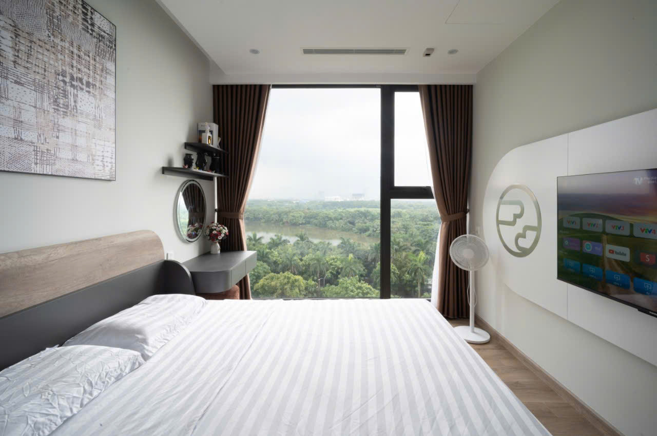 Căn hộ cao cấp tầng trung, 2 phòng ngủ, đầy đủ đồ tòa L2 landmark Ecopark cần cho thuê 5