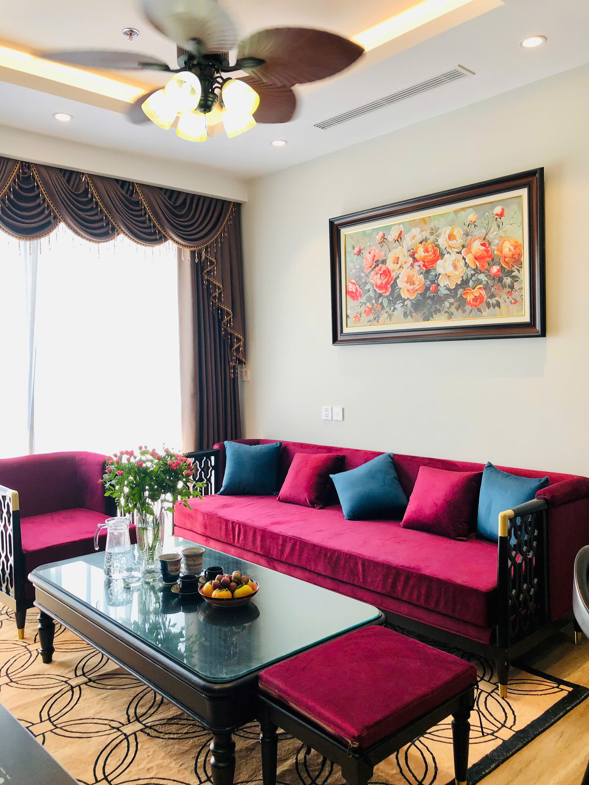 Căn hộ tòa the Landmark 3 phòng ngủ,đầy đủ đồ đẹp bên Ecopark cần cho thuê 6