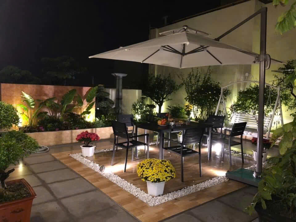 CHO THUÊ CĂN HỘ PENHOUSE 3 PHÒNG NGỦ,ĐẦY ĐỦ ĐỒ CÓ SÂN VƯỜN BÊN RỪNG CỌ ECOPARK 1