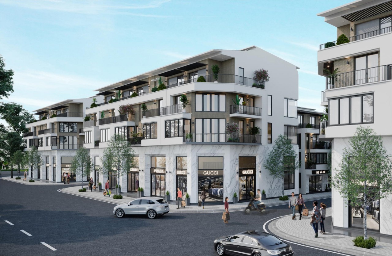 Cần bán căn nhà phố shophouse hướng Tây ở Thủy Trúc Ecopark Văn Giang, tiềm năng kinh doanh lớn