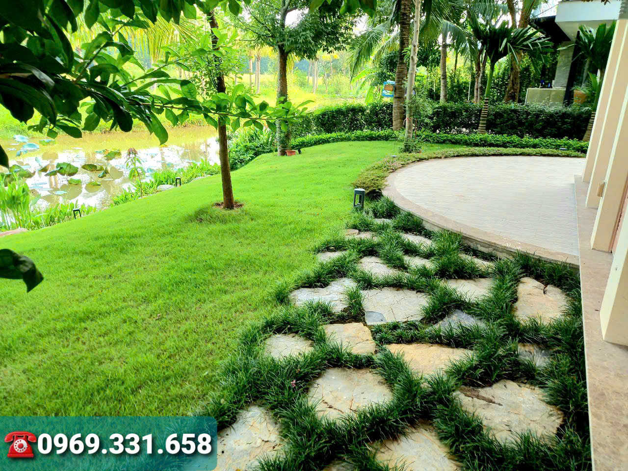 Cho thuê biệt Thự Đơn lập 5 phòng ngủ,đủ đồ có sân vườn rộng bên Ecopark