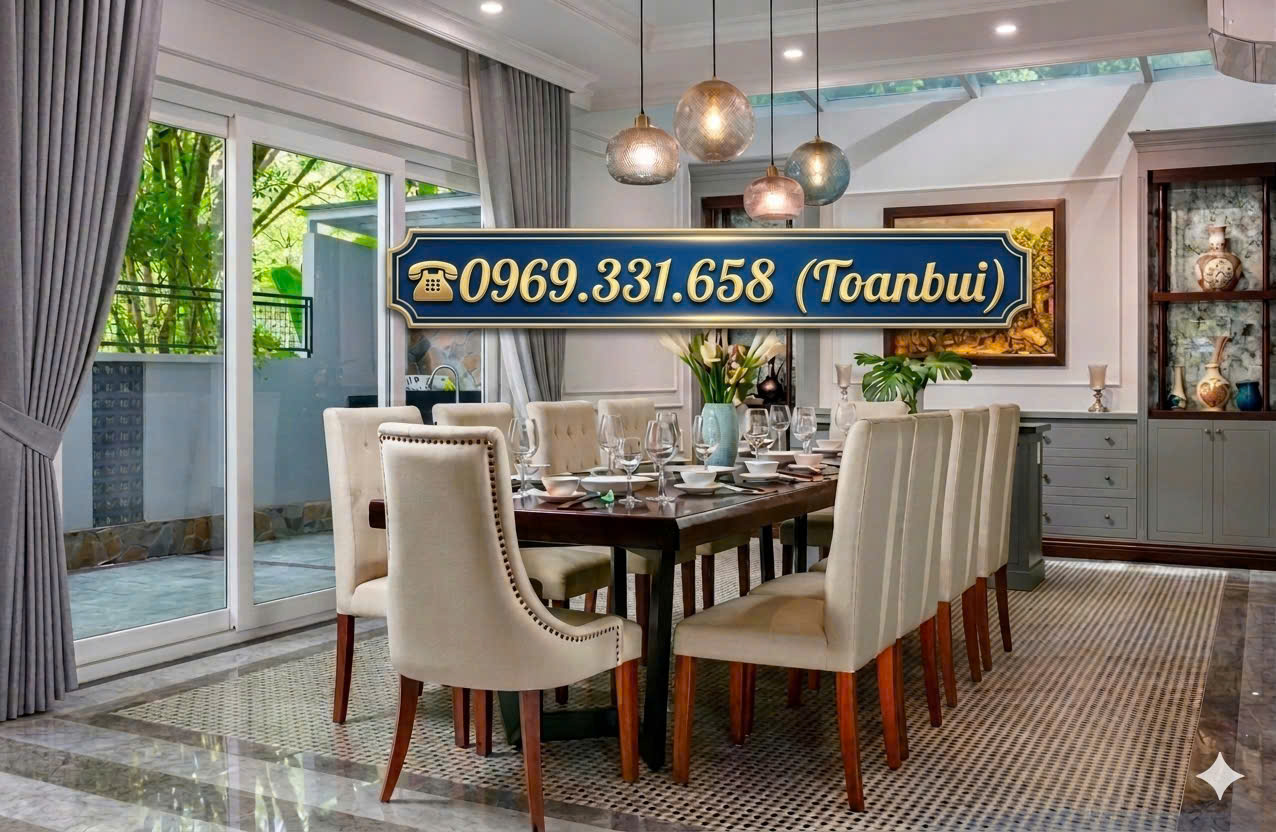 Cho Thuê Biệt Thự Đơn Lập Vườn Tùng Ecopark: 450m² Sân Vườn Rộng, 4PN Full Đồ Đẹp